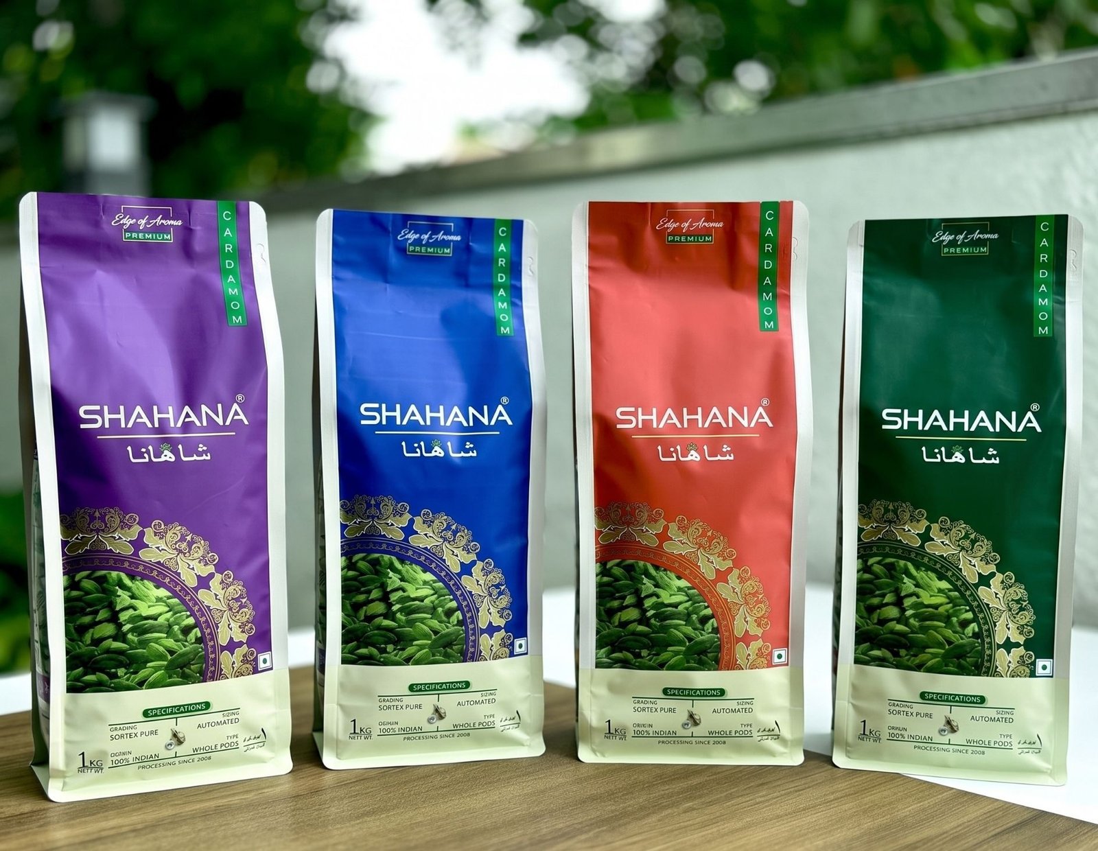 Shahana premium cardamom range by Abid Naim Ltd